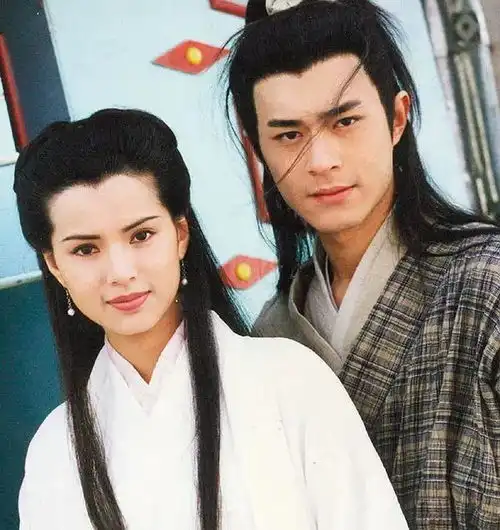 95版神雕侠侣拍摄现场大曝光45张图集里,古天乐李若彤太美了