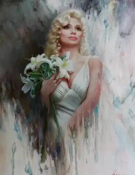 他的人体素描和油画我重复看了十次,画的太好了