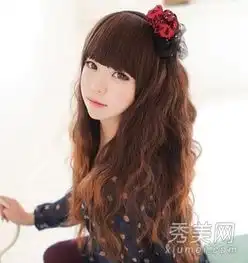 女生时尚发型设计非主流假发变身可爱萝莉
