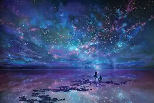 有没有二次元的电脑壁纸,比如街道的,星云的,求推荐