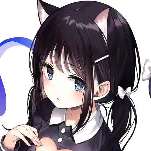 黑长直漂亮妹妹动漫女头
