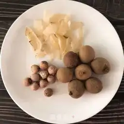 桂圆莲子百合茶
