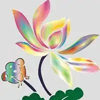墨水画莲花微信头像微信头像图片大全