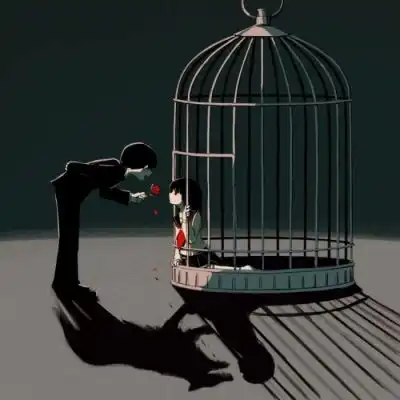 个性插画头像,另类独特又有点抽象的