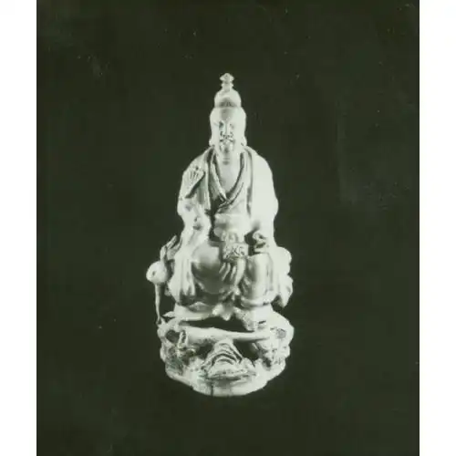 龙泉窑道士像