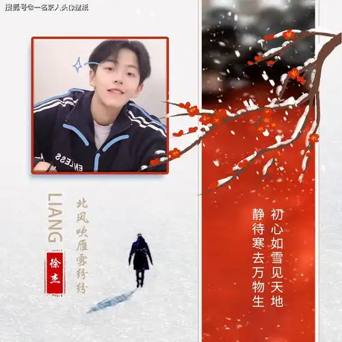 今日小雪,你的专属姓氏头像来了,22张等你换上