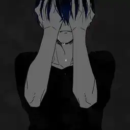 我想找几张动漫男生落泪的图片