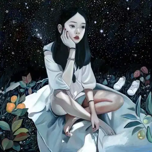 奇思妙想绘画作品︱韩国艺术家乔安妮南的绘画作品