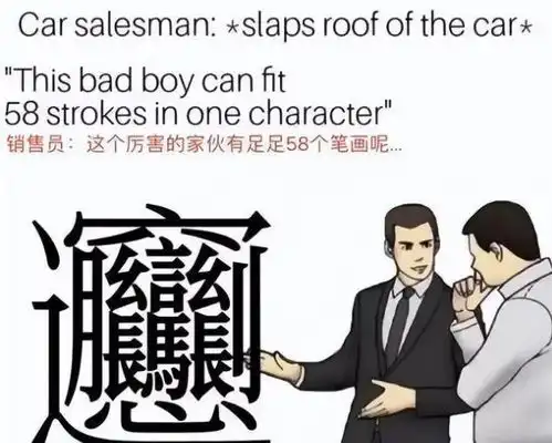 中文到底有多难理解外国人用一组梗图来形容,生动且形象