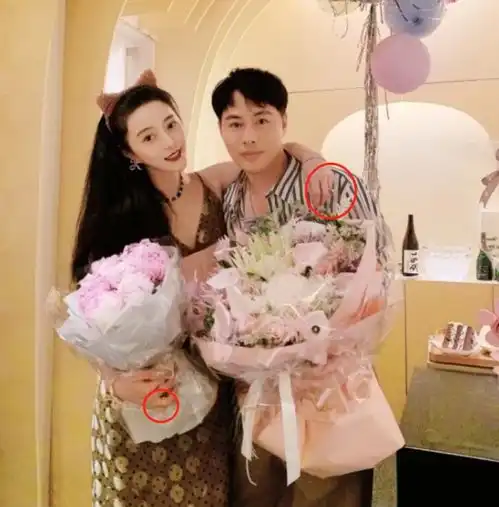 范冰冰晒照感谢朋友祝福,无名指鸽子蛋钻戒抢镜,疑与李晨已复合