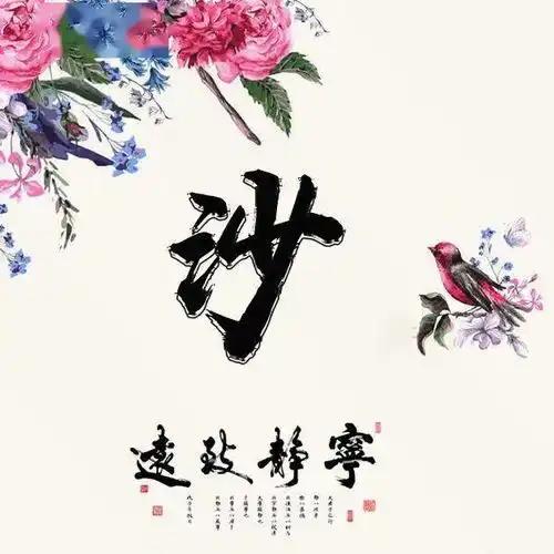 38张励志姓氏微信头像宁静致远,淡泊明志