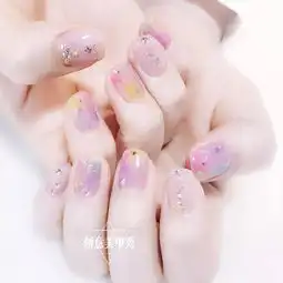 仙气十足的3款美甲,仙女必备