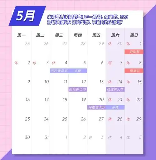 2022年全年营销日历,做活动收藏起来慢慢用
