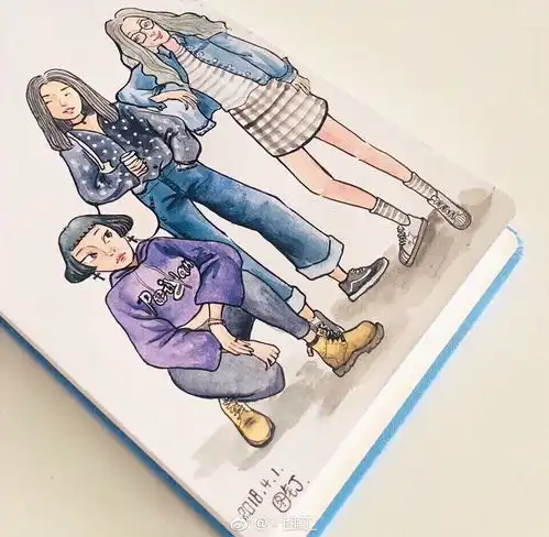 手绘肖像订制