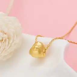 3d硬金卡通小鸟足金硬金吊坠定制价格,图片,款式我爱钻石网官网