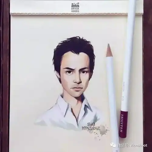 马克笔卡通人物肖像手绘丨lerakiryakova