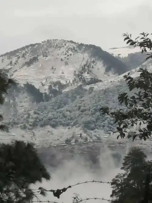 美爆了,攀枝花2022年第一场雪刷爆朋友圈