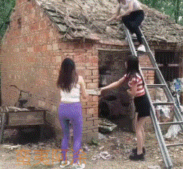 搞笑gif段子外卖小哥哥,你为何要如此开车,我点的可是汤啊