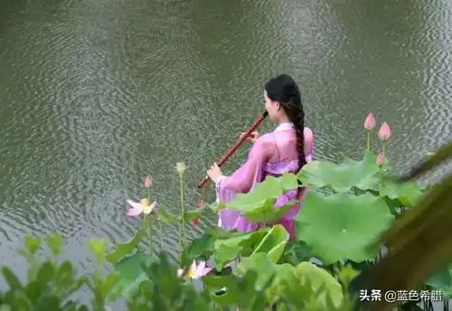 荷花人像怎么拍31字摄影口诀5个技巧送给你,拍唯美人像