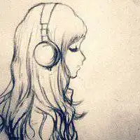黑白漫画照片头像女生微信头像图片大全