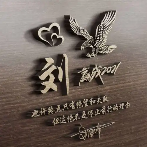 2022你的微信头像该换了,29张3d专属励志签名头像,等你来带走