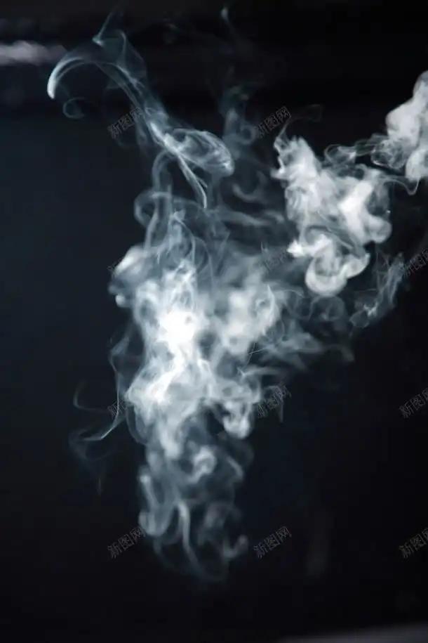 白色烟雾缭绕摄影png图片白色烟雾素材