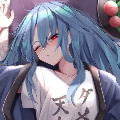 蓝色头发,红色眼睛是哪个女孩子不卡通动漫头像我要个性网