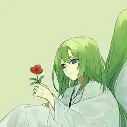 请绿色头发的情头一男一女大佬们谢谢