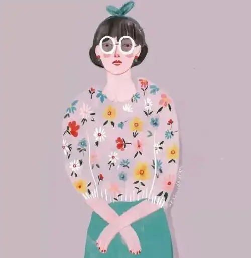 分享一波插画头像