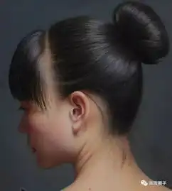 冷军弟子的油画作品,一样的超写实