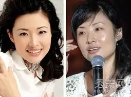 董卿谢娜朱丹杨乐乐柳岩曝女主播惊悚裸妆素颜照组图