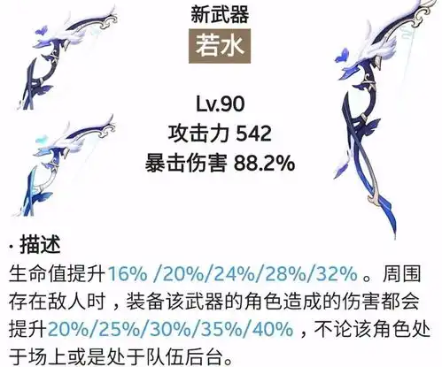 原神猎人之径vs阿莫斯vs若水,的确是甘雨第二契合武器