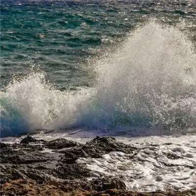 大海自然风景头像,唯美高清汹涌的海浪图片