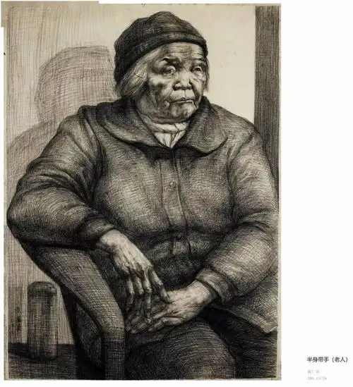 广美风素描长啥样广美基础部留校作品欣赏