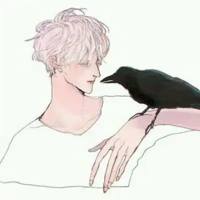啊啦唯美男生动漫头像插画系