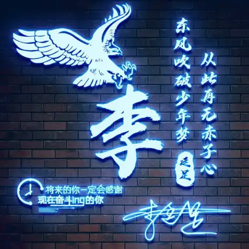 精致大气专属姓氏头像,微信头像,qq头像,