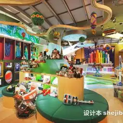 益智玩具店装修效果图设计本