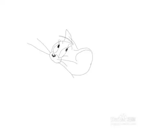 小老鼠杰瑞是怎么画的,怎么画小老鼠