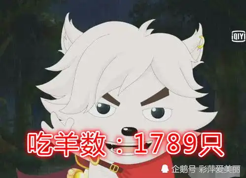 官方公布吃羊最多的狼,灰太狼排不上号,小白狼仅排第二