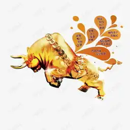 金牛卡通促销海报素材图片免费下载高清psd千库网图片编号7128343