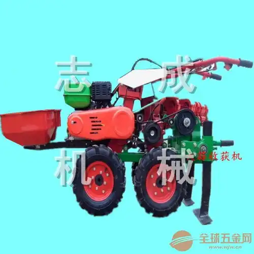 手推式收获机多功能汽油挖蒜机四驱大型挖蒜机收大蒜机