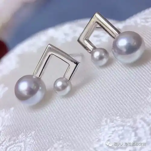 穆夫人集万千明星宠爱的音符耳钉