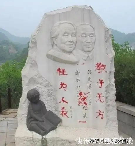 冰心和蔼可亲,墓碑上却被孙子写教子无方,枉为人表8个大字
