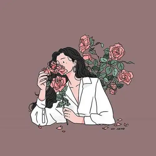 花艺师专属头像,你认真的样子真美
