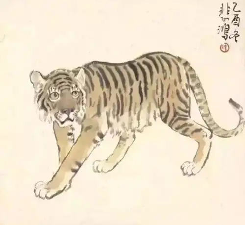 徐悲鸿齐白石范曾三位画笔下的十二生肖,霸气