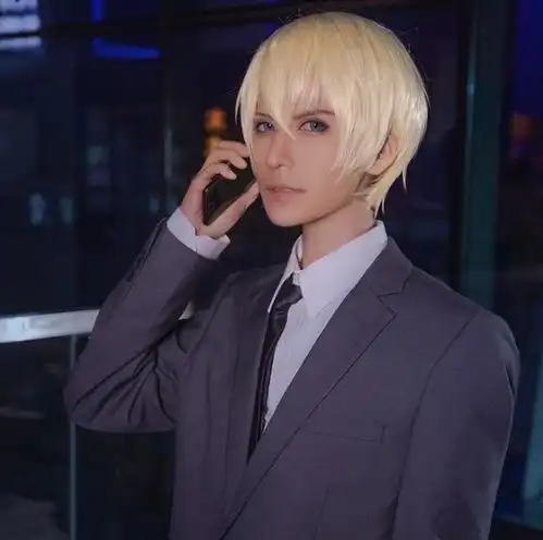 名侦探柯南五位男神cosplay,熊叔承包了三位男神