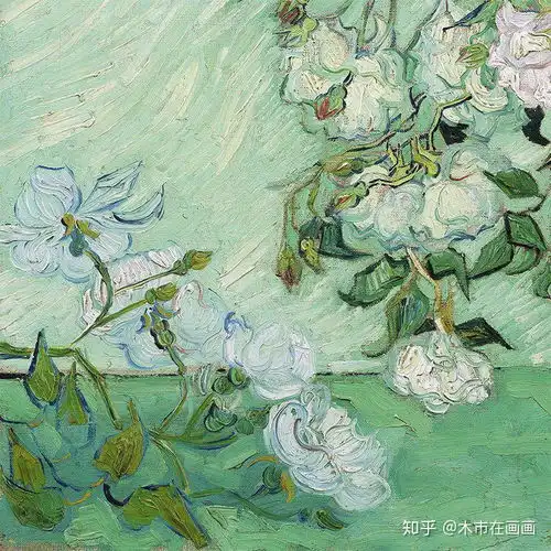 有一种绿叫梵高的夏天油画欣赏
