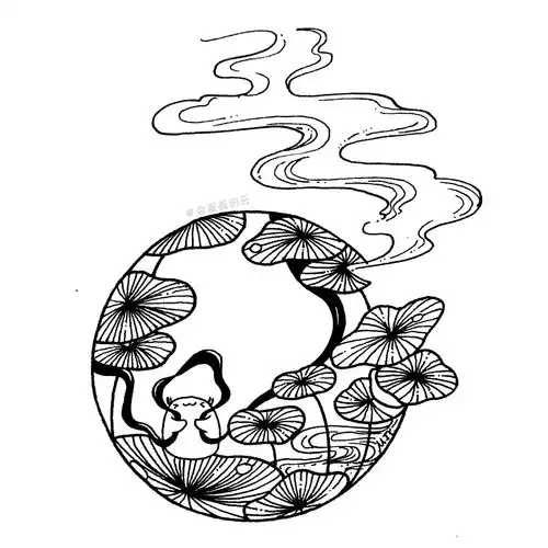 治愈系手绘教程,零基础也可以画的简笔画,手把手教你画