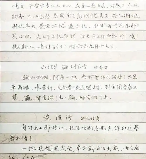 高三学霸练字作品走红,网友称赞字迹如书法高考楷书毛笔书法网易订阅