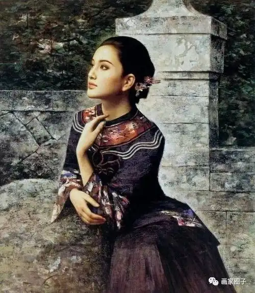 他的油画作品几乎全被盗版过最有名一幅的常被挂厕所